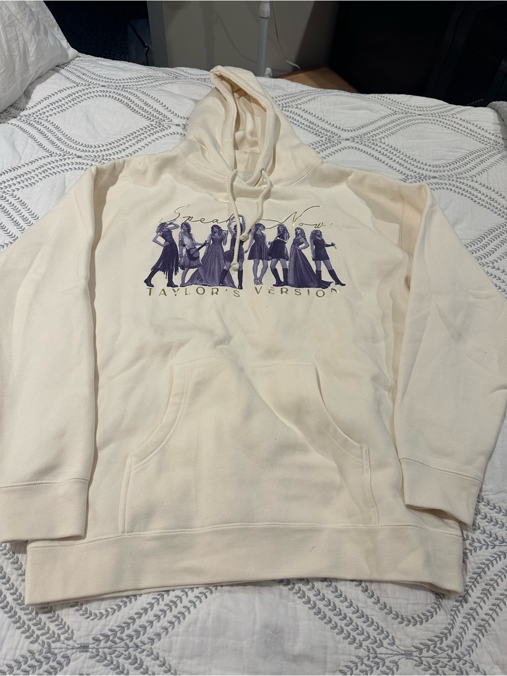 Taylor Swift XL Taylor's Version Speak Now Oversized Hoodie Sweatshirt Eras Tour